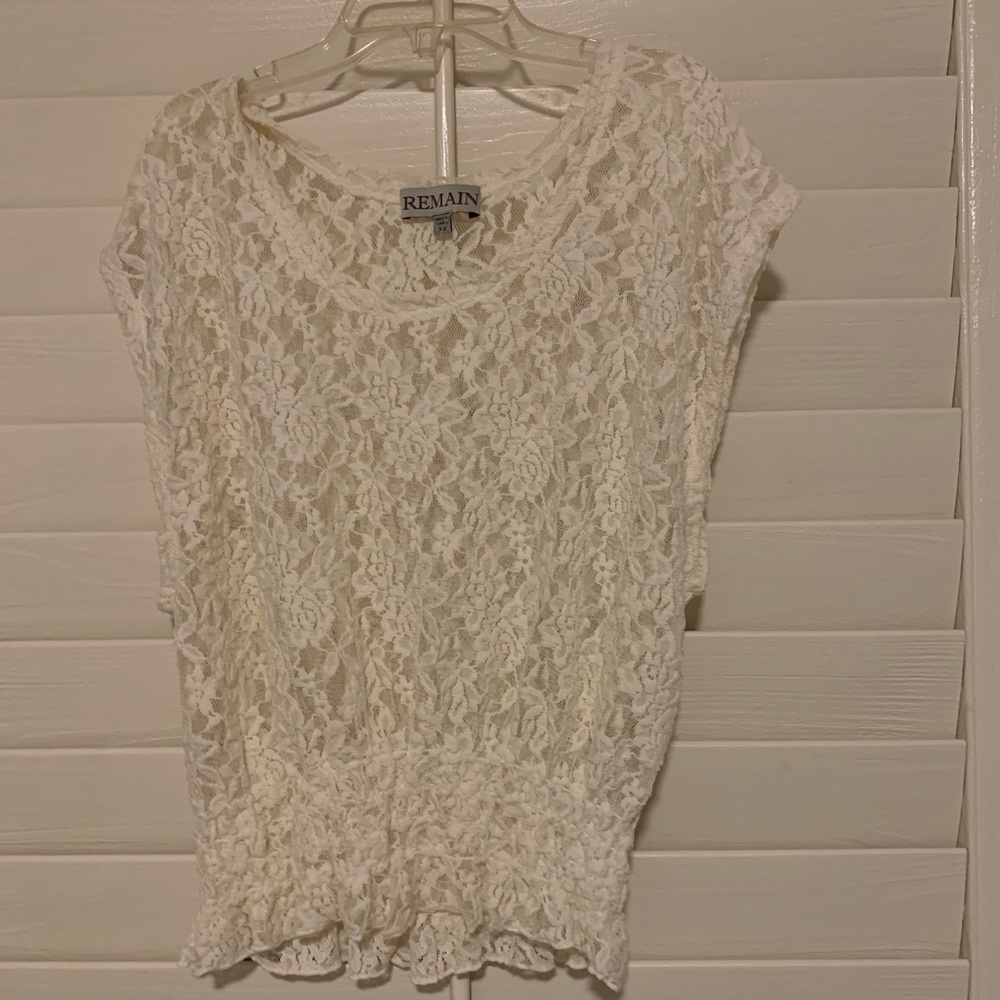 REMAIN lace top